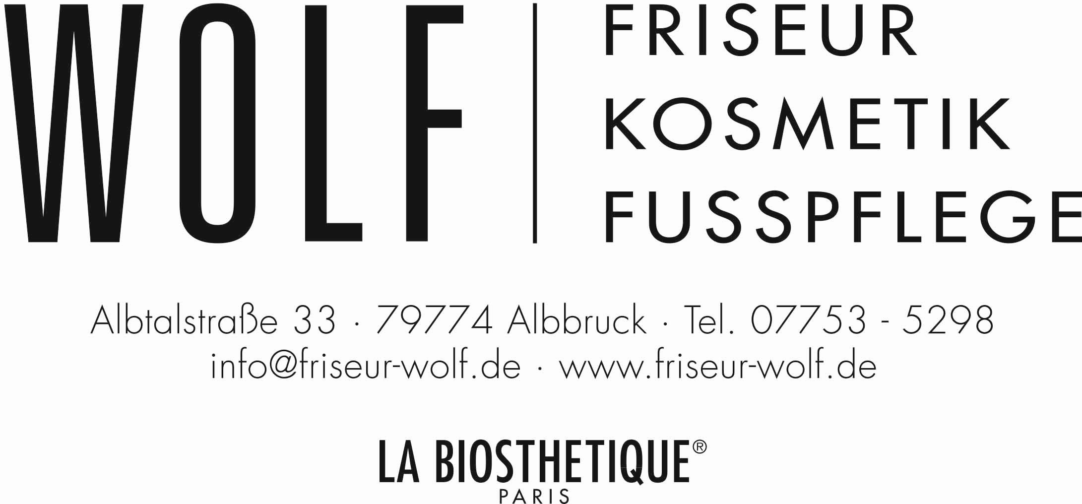 Sponsor Friseur Wolf